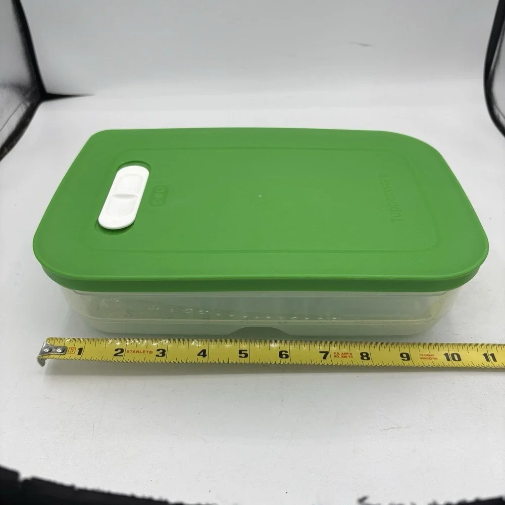 Tupperware Fridgesmart Medium‎ Shallow Food Produce Container 1.8 L 7.5 Cups
